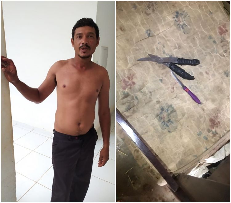 AÇAILÂNDIA URGENTE – Homem é preso após ter ameaçado companheira e PM 